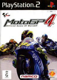 MotoGP 4 PAL Playstation 2 PAL box art